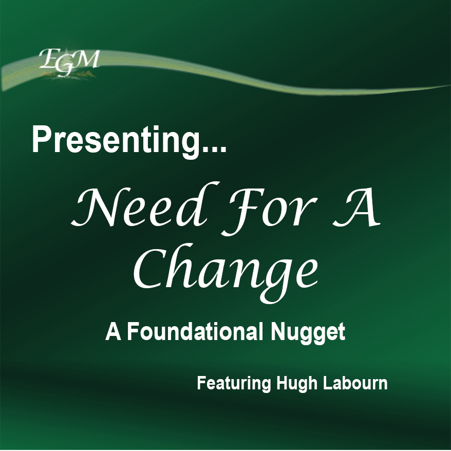Need For A Change